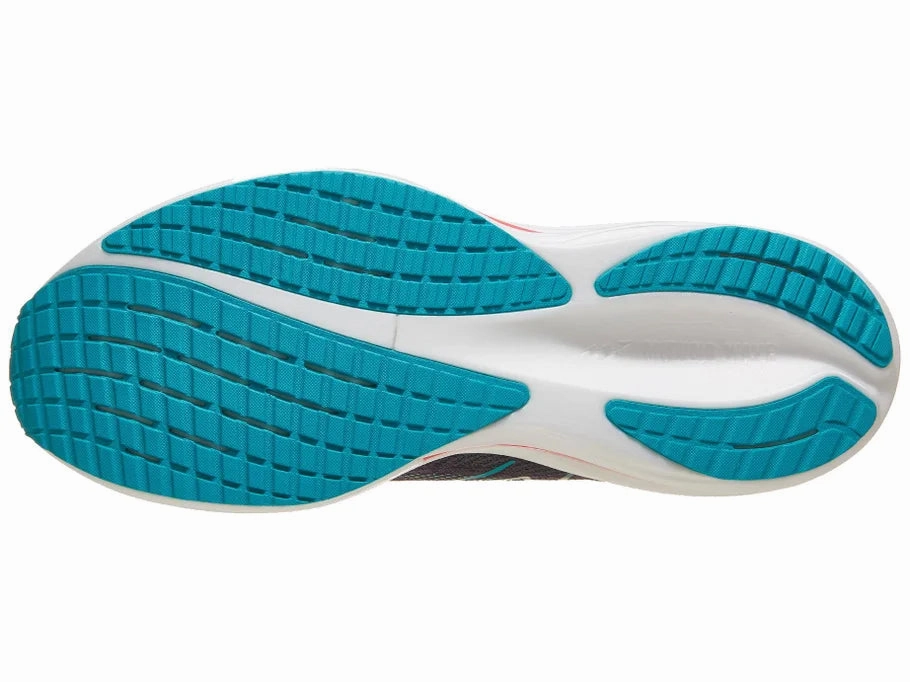 Running Shoes Wide Width Toe Box Mizuno | Wave Rider 29 | Men's | Odyssey Grey/Capri Breeze