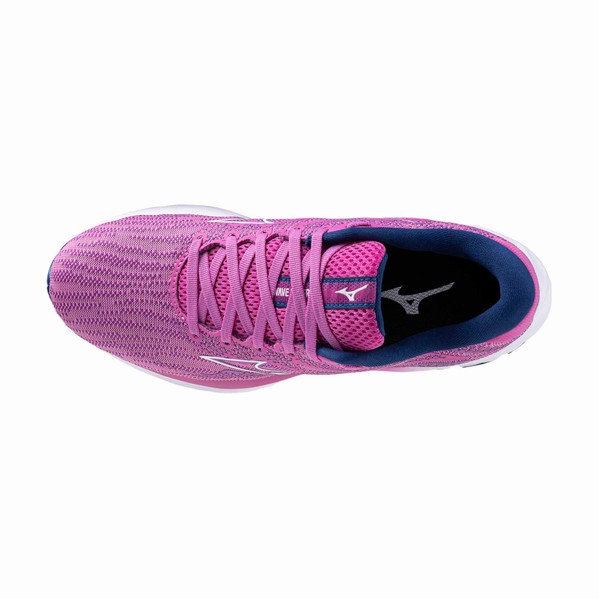 Running In Snow Mizuno | Women's Wave Rider 27 Running Shoes - Rosebud