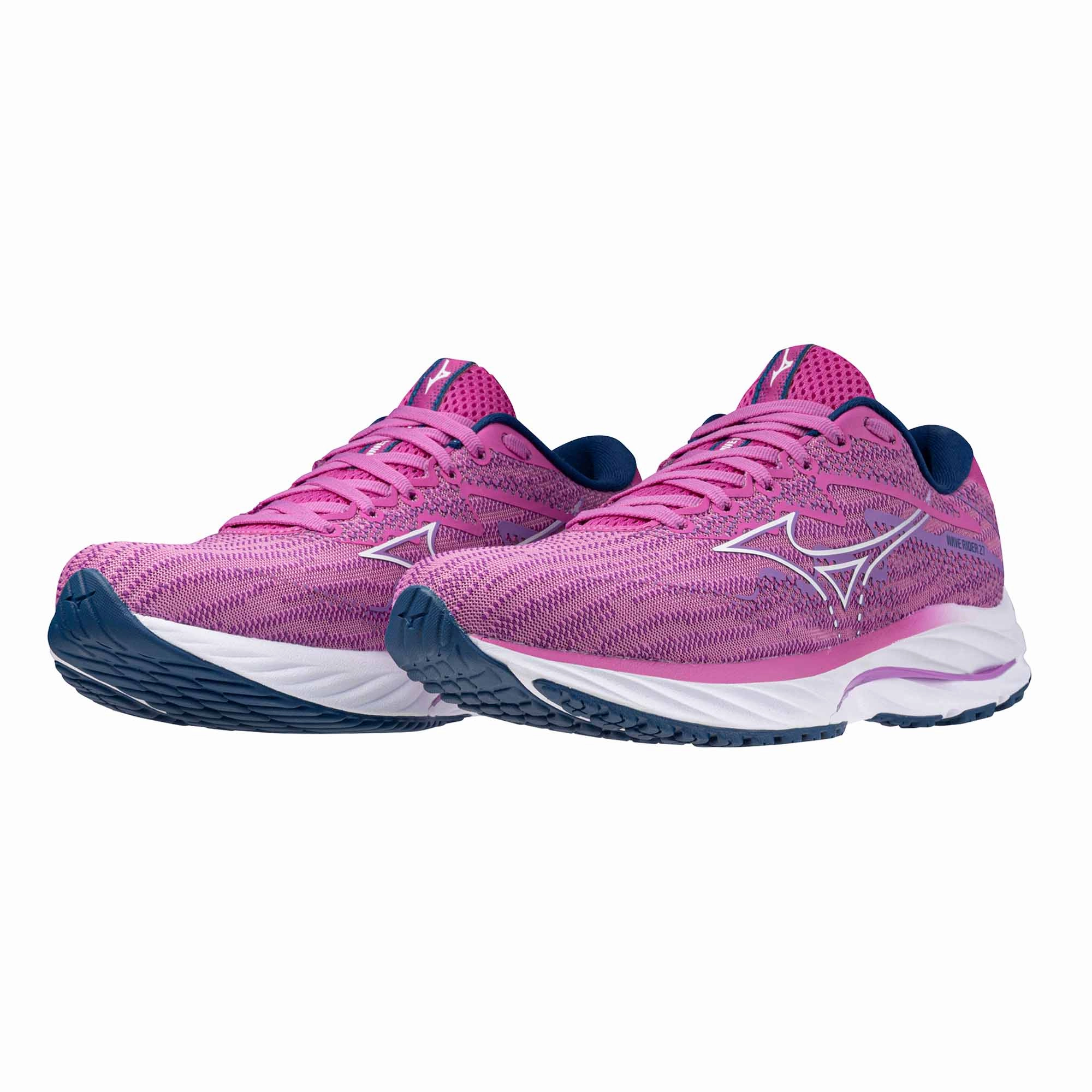 Mizuno | Women's Wave Rider 27 Running Shoes - Rosebud Top Rated Running Shoes For High Arches