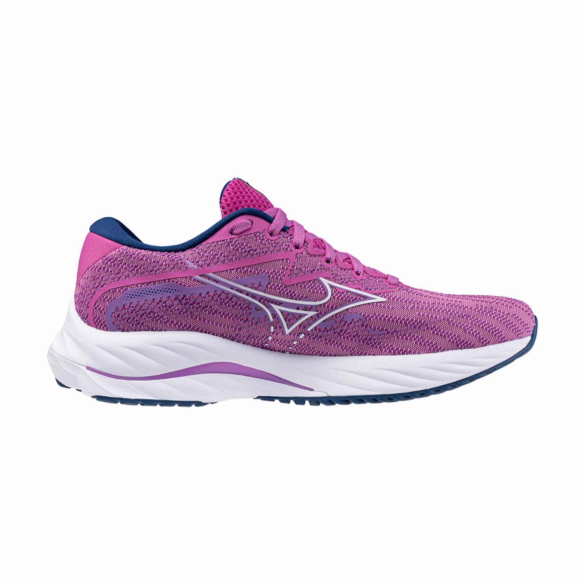 Mizuno | Women's Wave Rider 27 Running Shoes - Rosebud Running Shoes For Heel Pain
