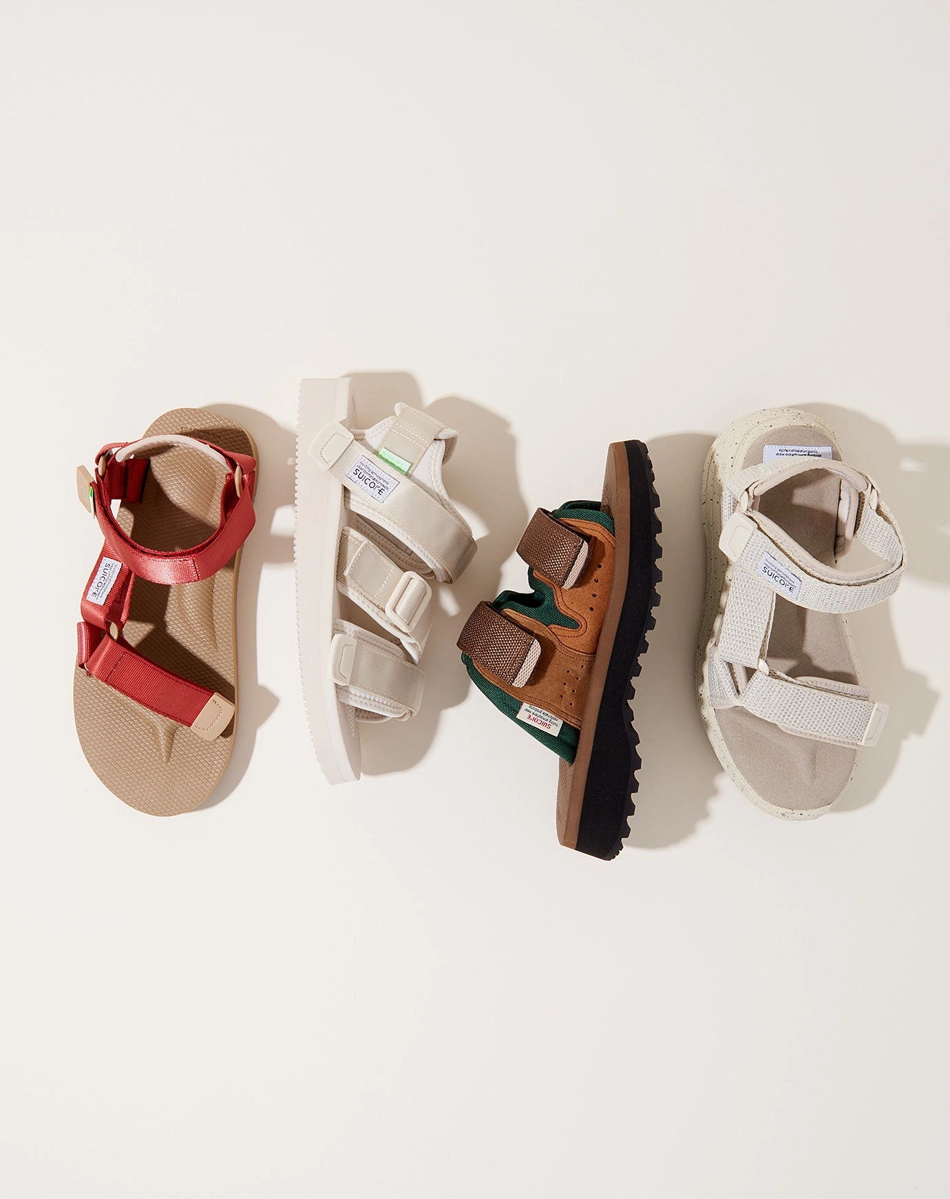 MOGI-ab in Brown & Green Vibram Hiking Shoes