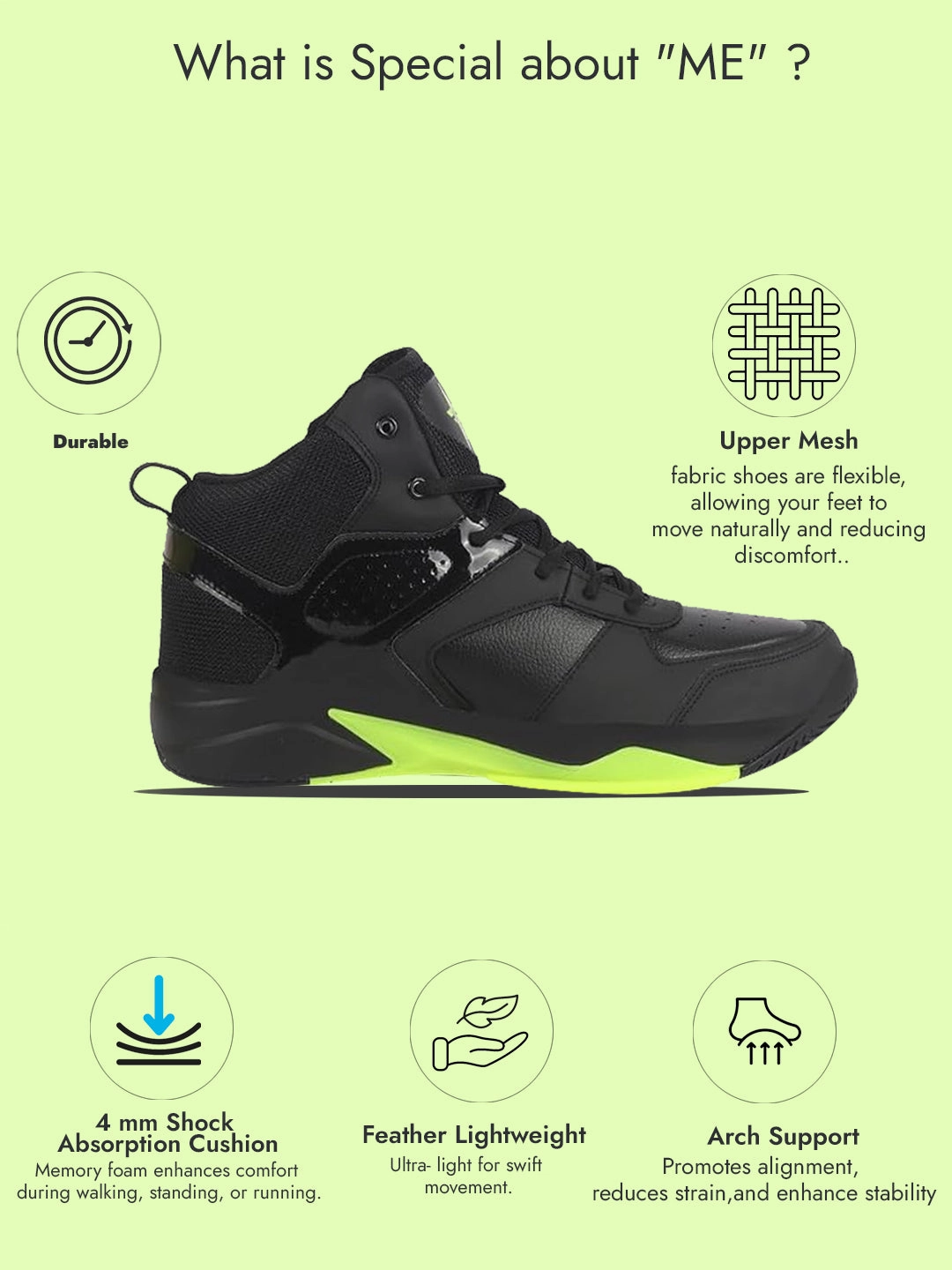 Suit And White Sneakers Men Black High Top Colorblocked Chunky Classic Lace Up Sneakers|Breathable Basketball Shoes with Memory Cushion|Anti Skid Comfort Grip Sole