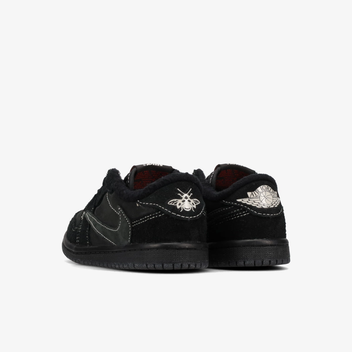NIKE AIR JORDAN 1 LOW OG SP TDTRAVIS SCOTT -BLACK PHANTOM- Nike Shoes Lightweight
