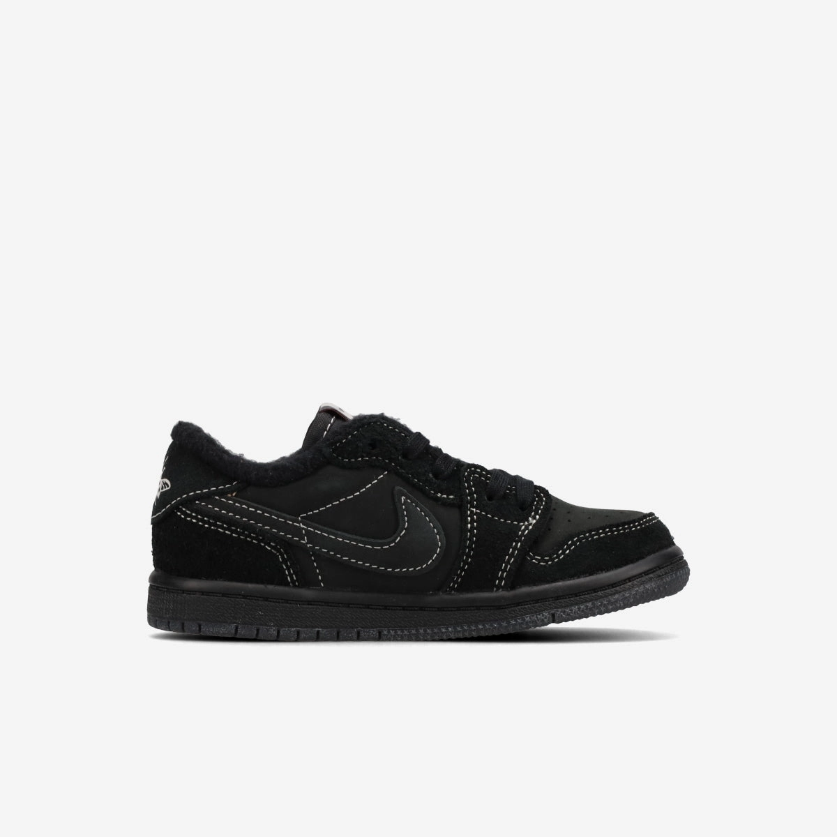Grey Tennis Shoes Nike NIKE AIR JORDAN 1 LOW OG SP TDTRAVIS SCOTT -BLACK PHANTOM-