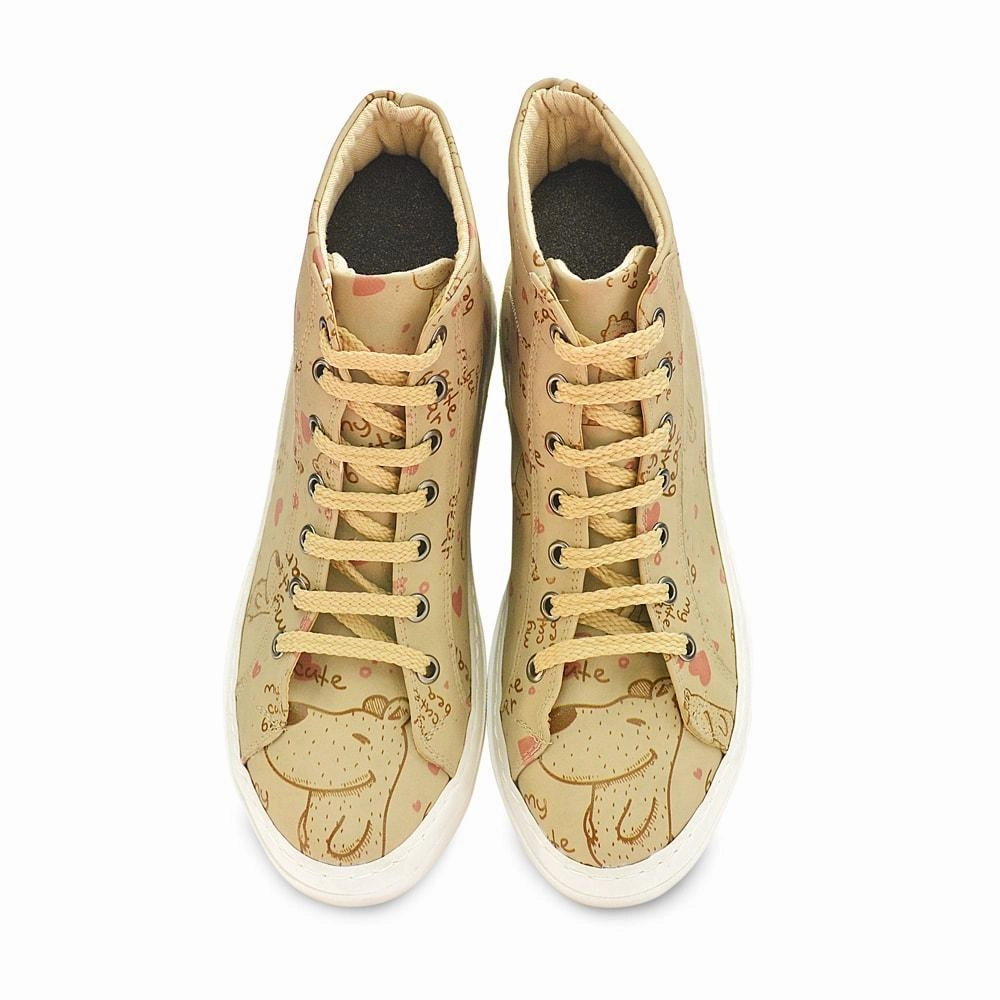 My Cute Bear Sneaker Boots CW2015 Heeled Boots Thigh High