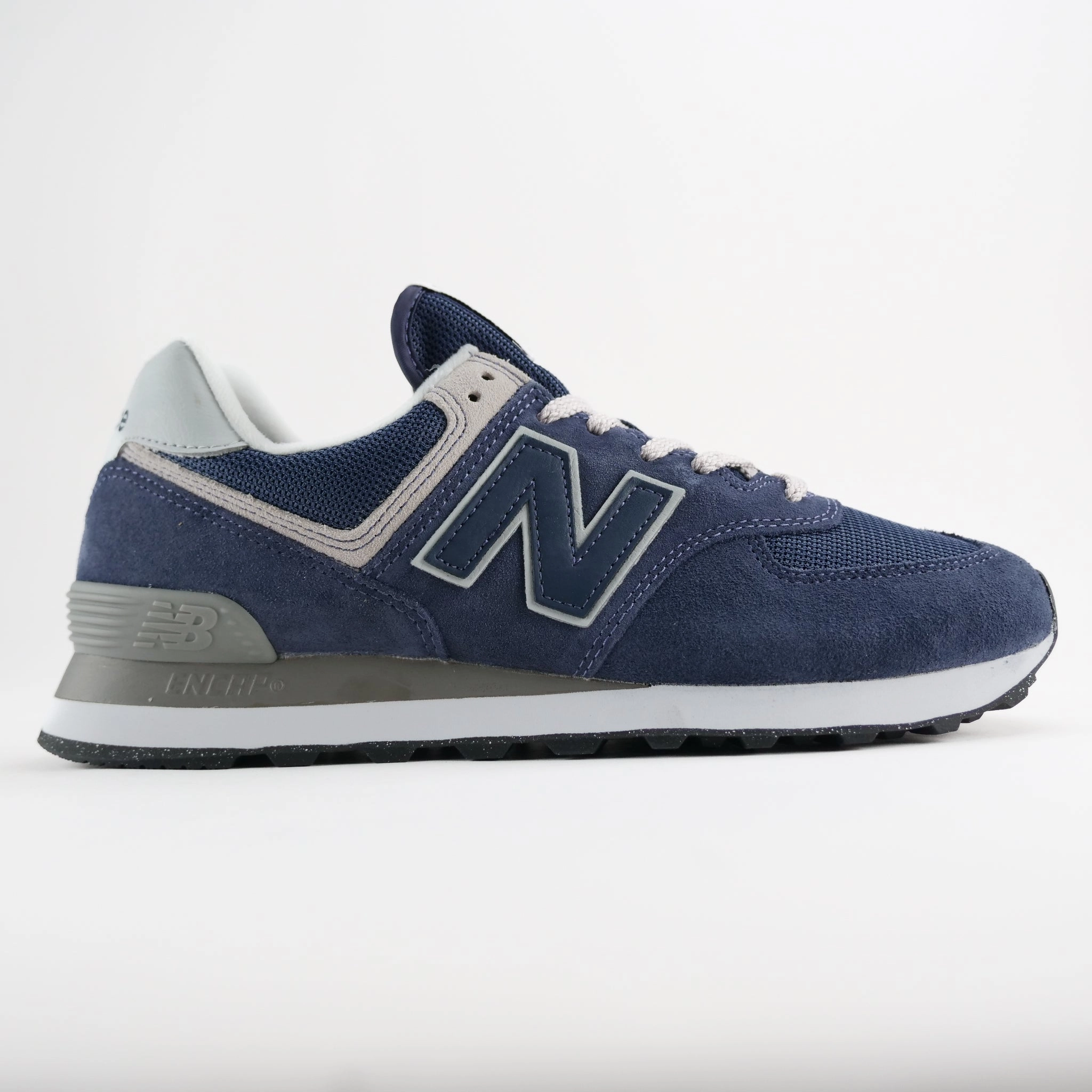 New Balance 574 Core Midnight Navy/ Grey/White Nephelea Holo Running Shoes