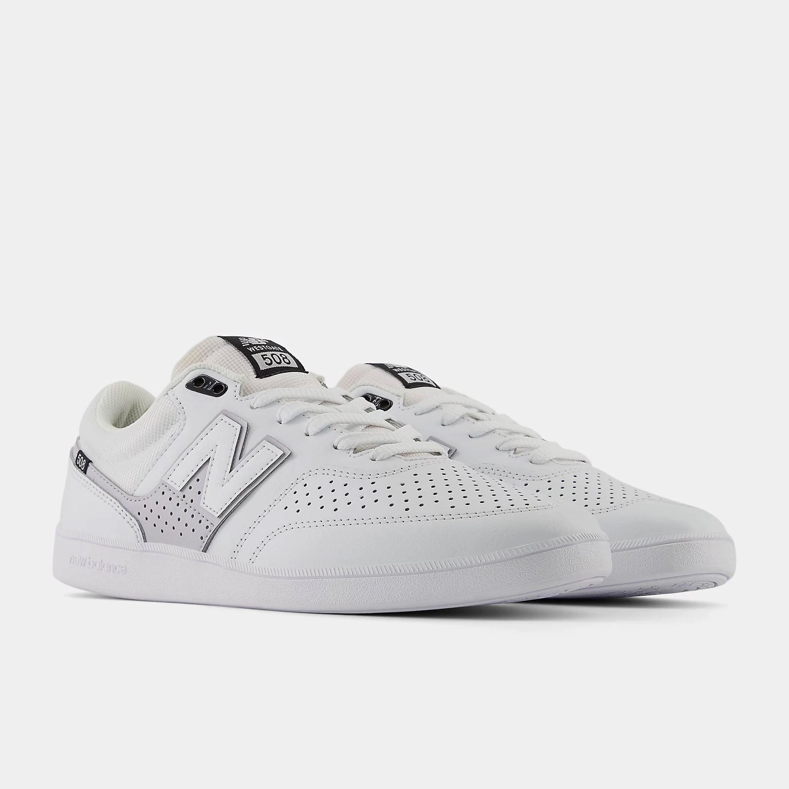 New Balance Numeric Skateboard Shoes 508 Brandon Westgate White/Grey D3 2001 Skate Shoe