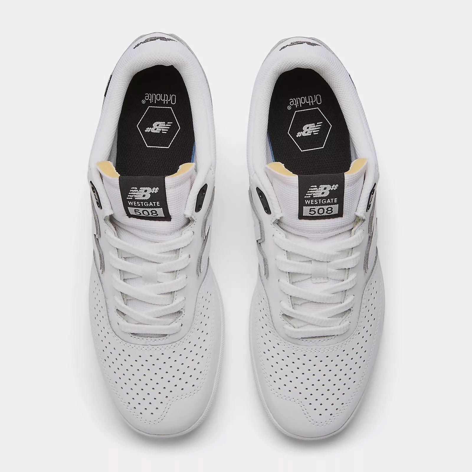 New Balance Numeric Skateboard Shoes 508 Brandon Westgate White/Grey Style Skate