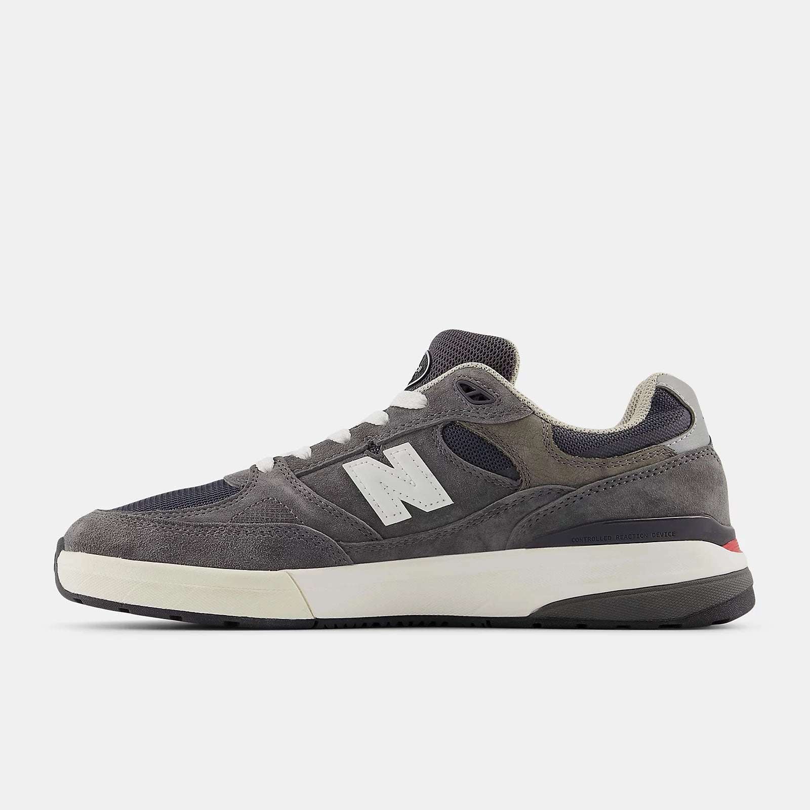 New Balance Numeric Skateboard Shoes Andrew Reynolds 933 Grey/White Sidewalk Sports Skate Shoes