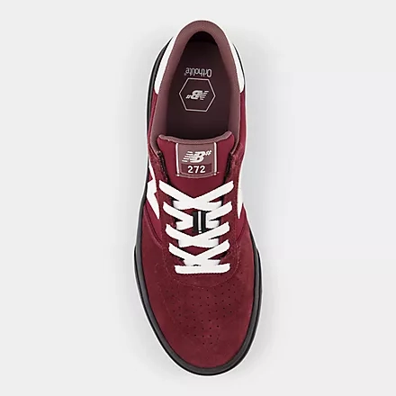 New Balance Shoes Numeric 272 Burgundy White Four Wheel Roller Skate