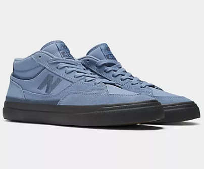 New Balance Shoes Numeric 417 Mid Villani Blue Black Make Skate Shoes Last Longer