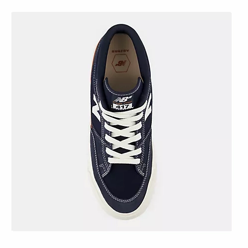 New Balance Shoes Numeric 417 Mid Villani Blue White Sb Chron 2 Skate