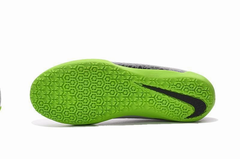 Anthony Davis Nike Shoes New Nike Hypervenom Phelon II Indoor Soccer Cleats Shoes Platinum Black Green