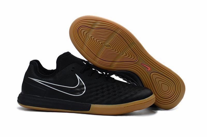 Nike Casual Tennis Shoes New Nike MagistaX Finale II IC Soccer Cleats Shoes Black Gum Light Brown