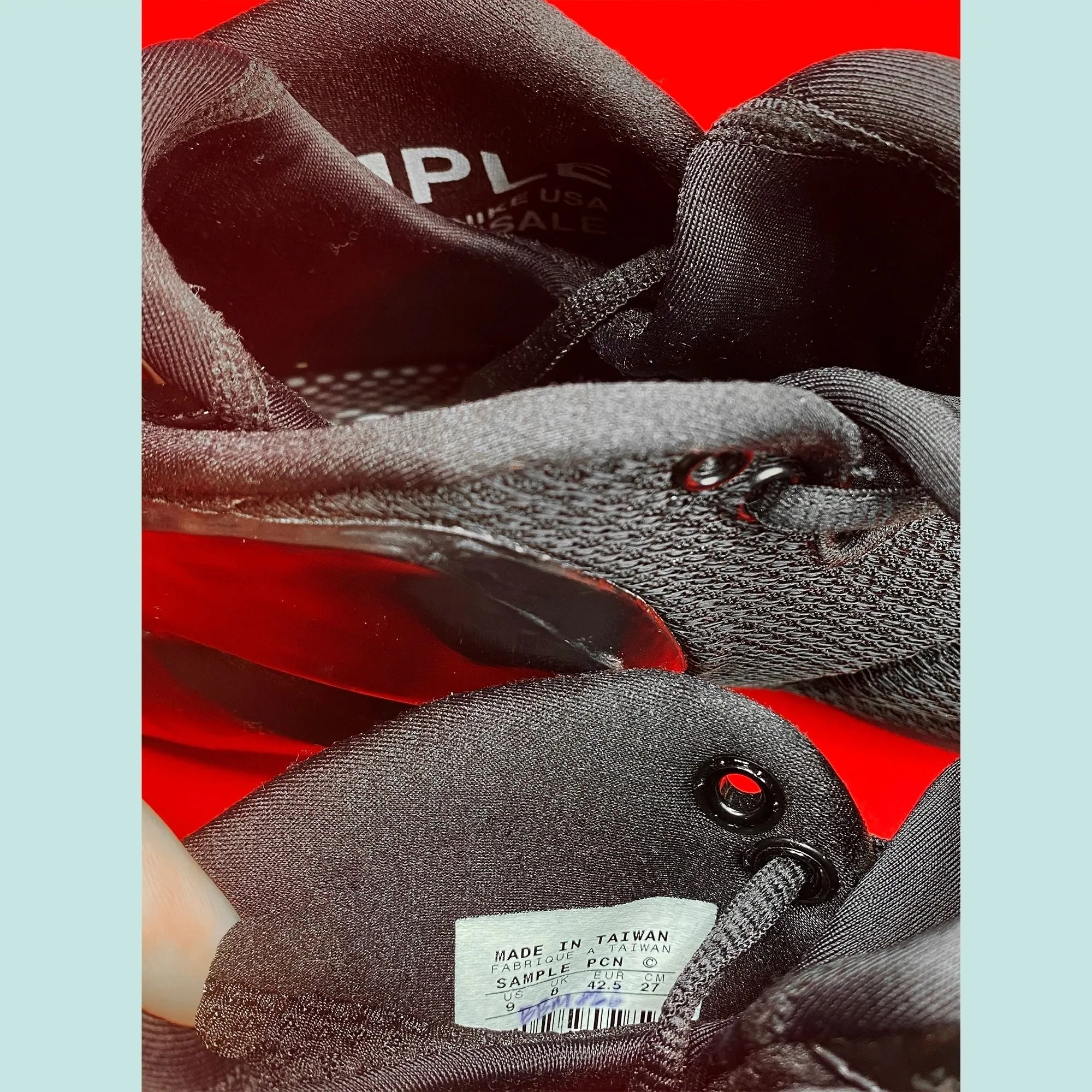 Nike Air Foamposite Ultraposite Rare Mesh Prototype Sample Bottoms Sneakers