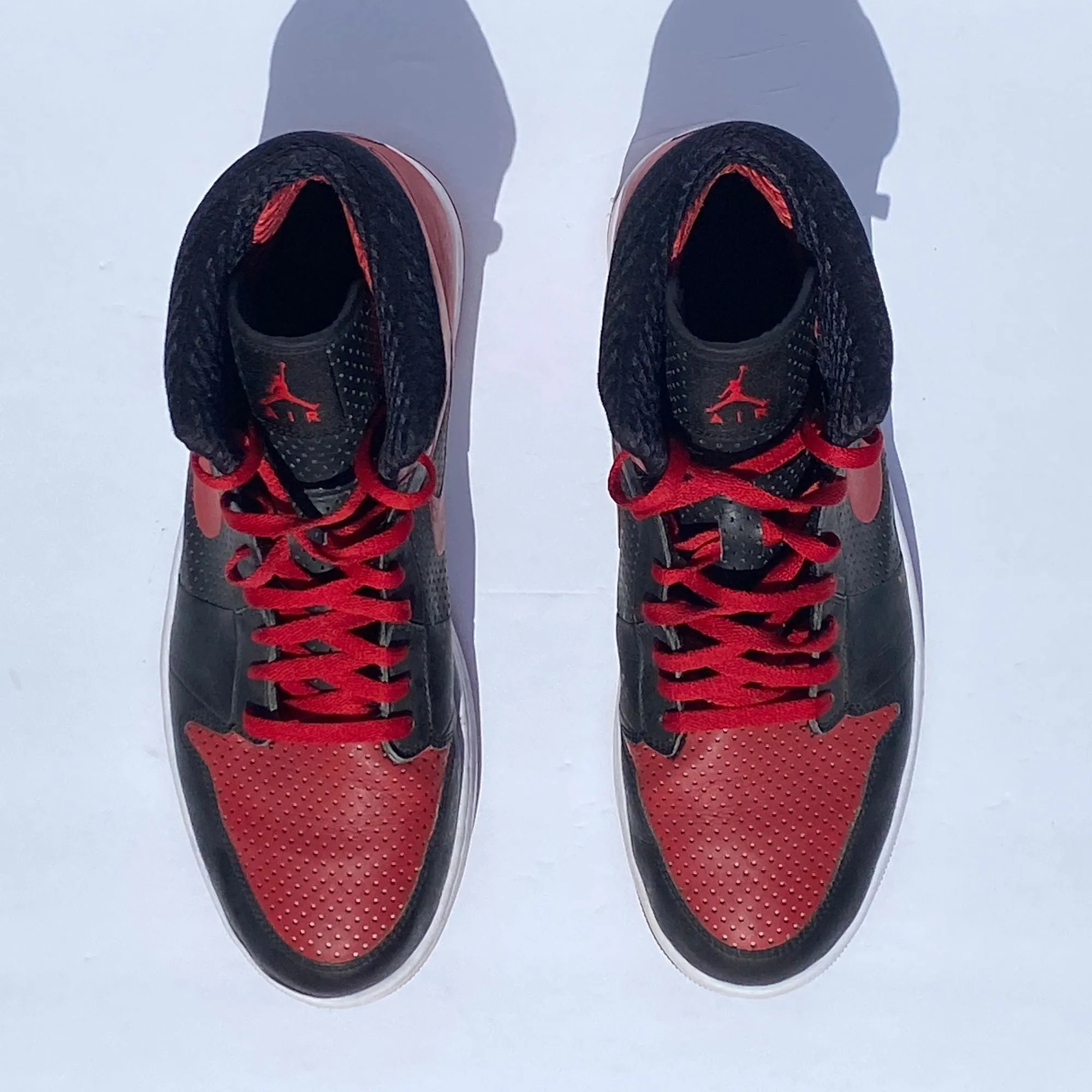 Nike Air Jordan 1 Alpha Zoom Air 2010 Sample Sherpa Lined Sneakers