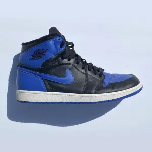 Wide Foot Sneakers Nike Air Jordan 1 High Retro OG Royal 2012