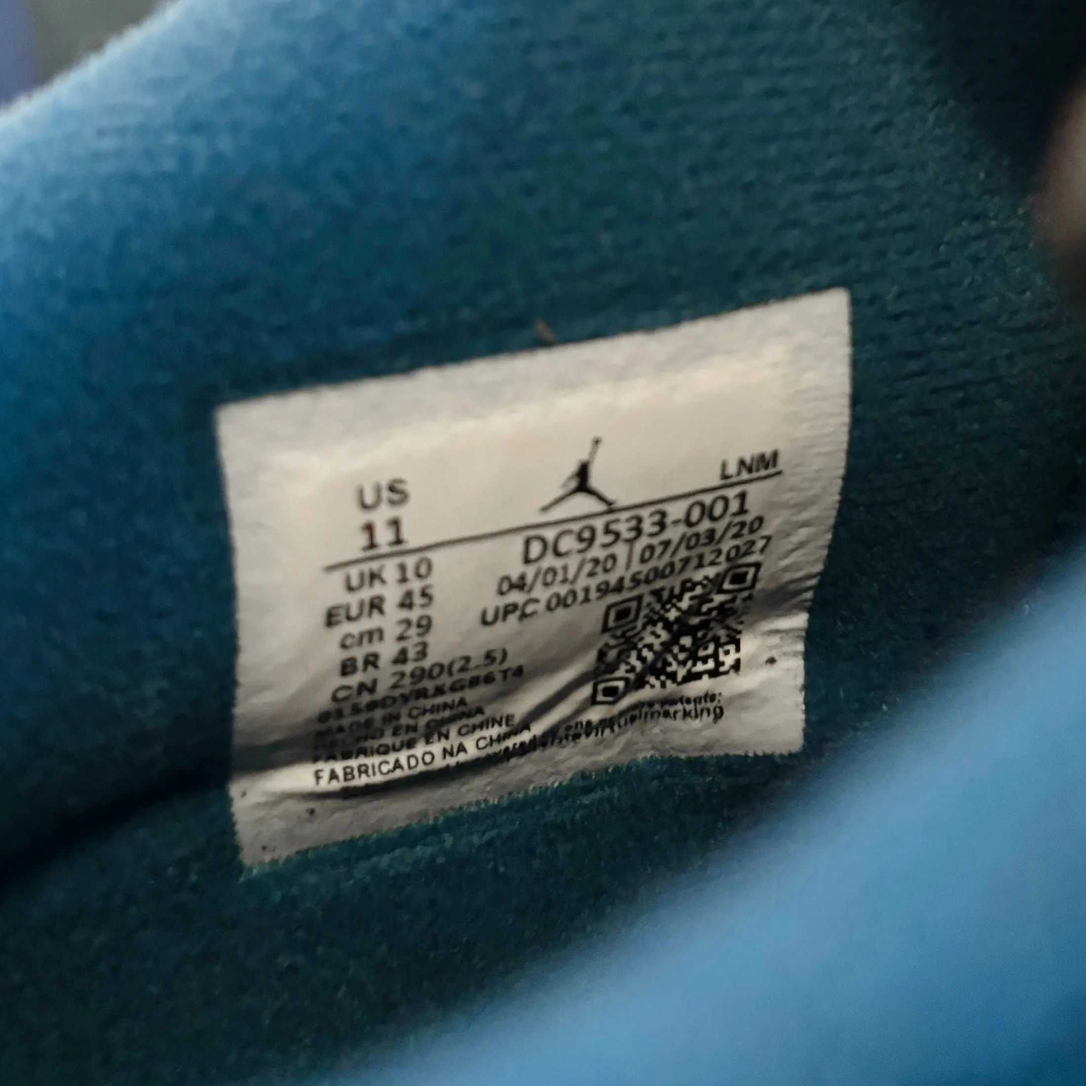 Nike Air Jordan 4 IV Union Off Noir Black NEW Size 11 Danner Sneakers