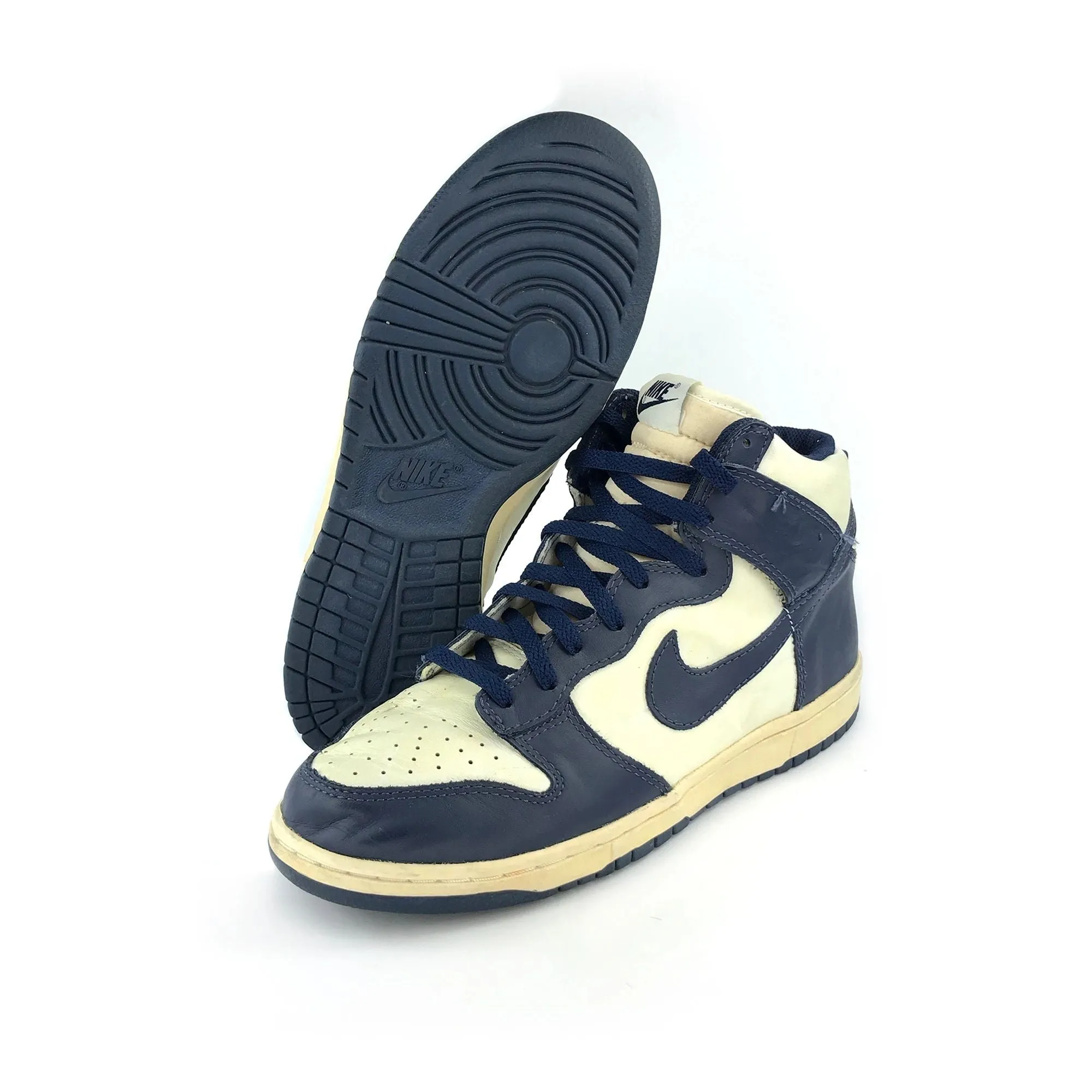 Slip On Wedge Sneakers Nike Dunk High "Vintage" 2007 Villanova BTTYS Size 9.5