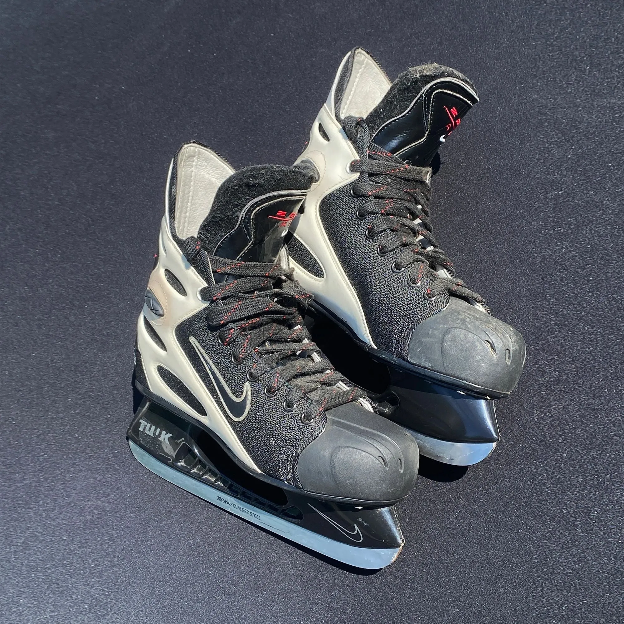 Step In Sneakers Nike Zoom Air Ice Hockey Skates 1997 Size 10