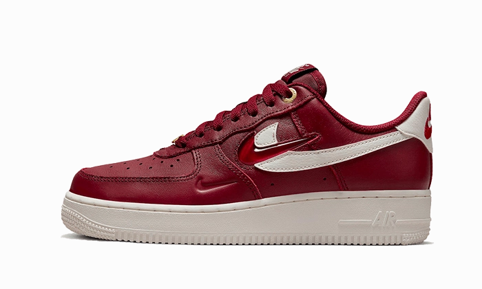Nike Air Force 1 '07 Premium Team Red History Of Logos Nike Shoes Court Vision