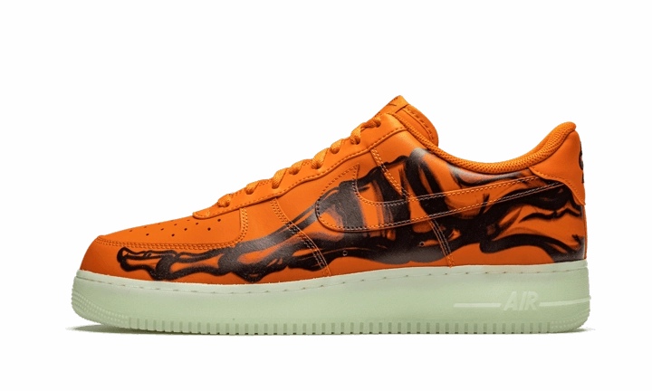 Nike Air Force 1 Low Orange Skeleton Halloween (2020) Nike Shoes High Dunks
