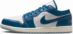 Best Nike Shoes With Arch Support Nike Air Jordan 1 Low SE Men's Shoes (FN5214-141, White/Blue Grey/Sail/Industrial Blue)