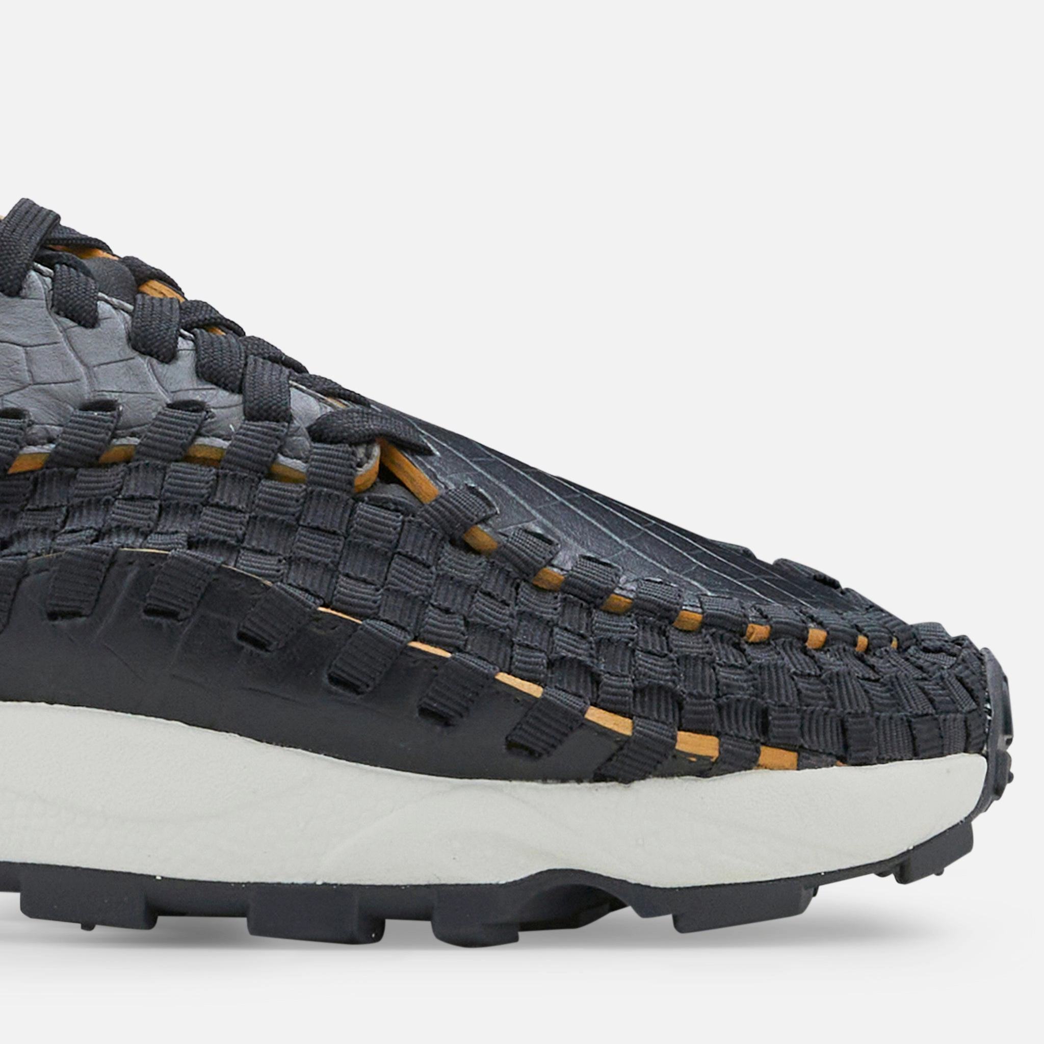 Nike Cr7 Shoes Women's Air Footscape Woven PRM Black | Pale Ivory | Desert Ochre