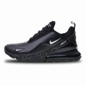 Nike Air Max 270 Premium All Black Running Shoes Clearance Running Shoes Uk