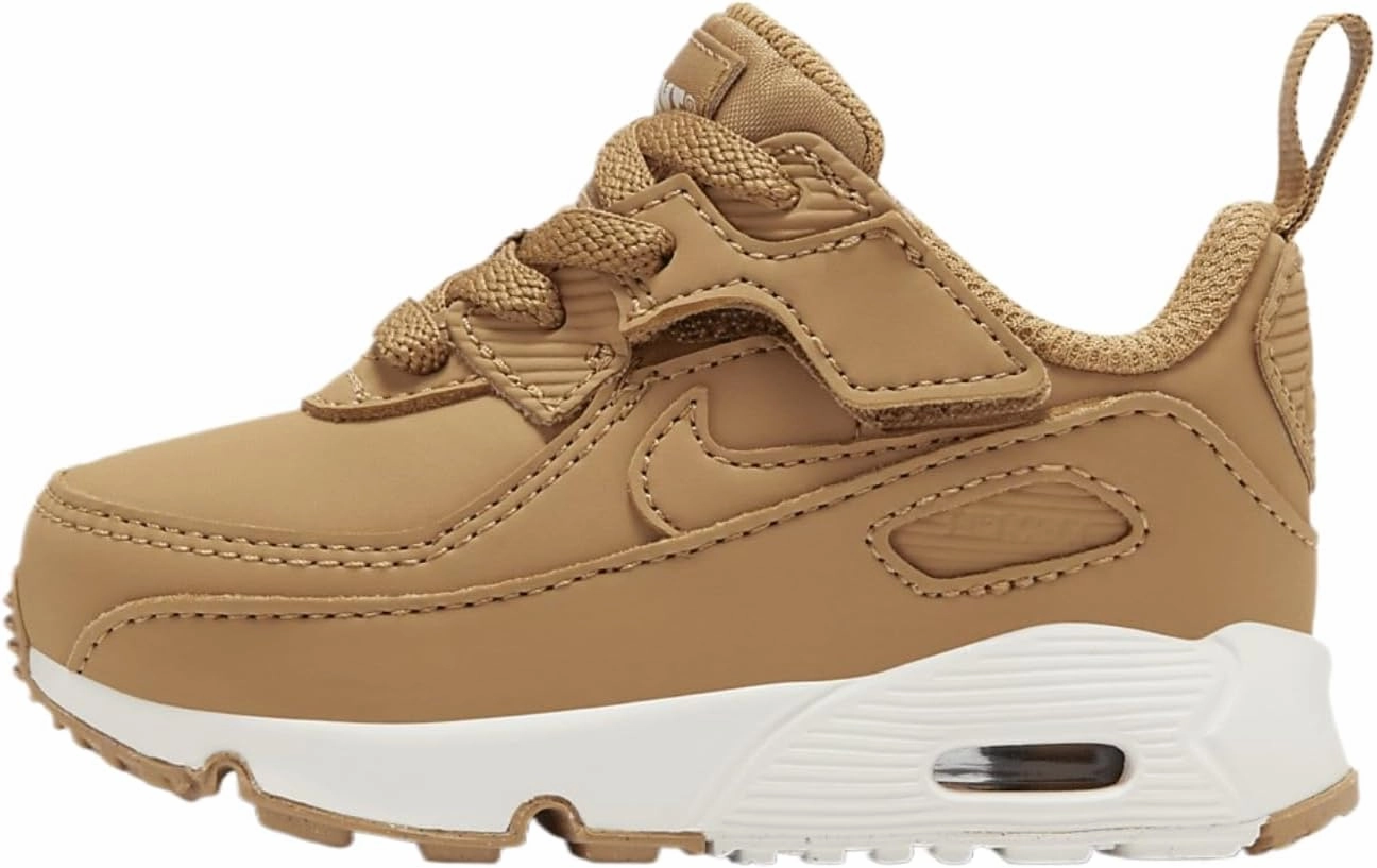 John Mcenroe Nike Shoes Nike Air Max 90 EasyOn Baby/Toddler Shoes (HF6359-200, Shown: Flax/Sail/Flax) Size 6