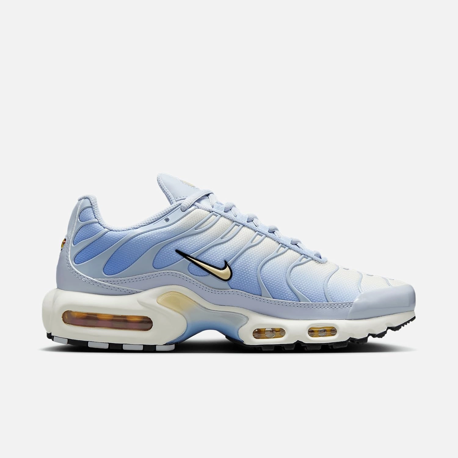 Nike Air Max Plus Women's Shoes (DZ3671-100, White/Black/Picante RED/Citron Pulse) Nike Professional Shoes