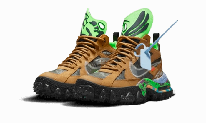 Nike Air Terra Forma Off-White Wheat Green Strike Shoes Nike Wallpaper