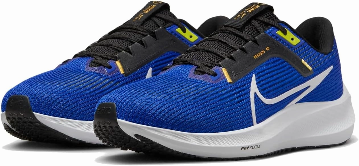 NIKE Air Zoom Pegasus 40 Mens Trainers Racer Blue/White/Black/Sundial Nike Dunks Shoes