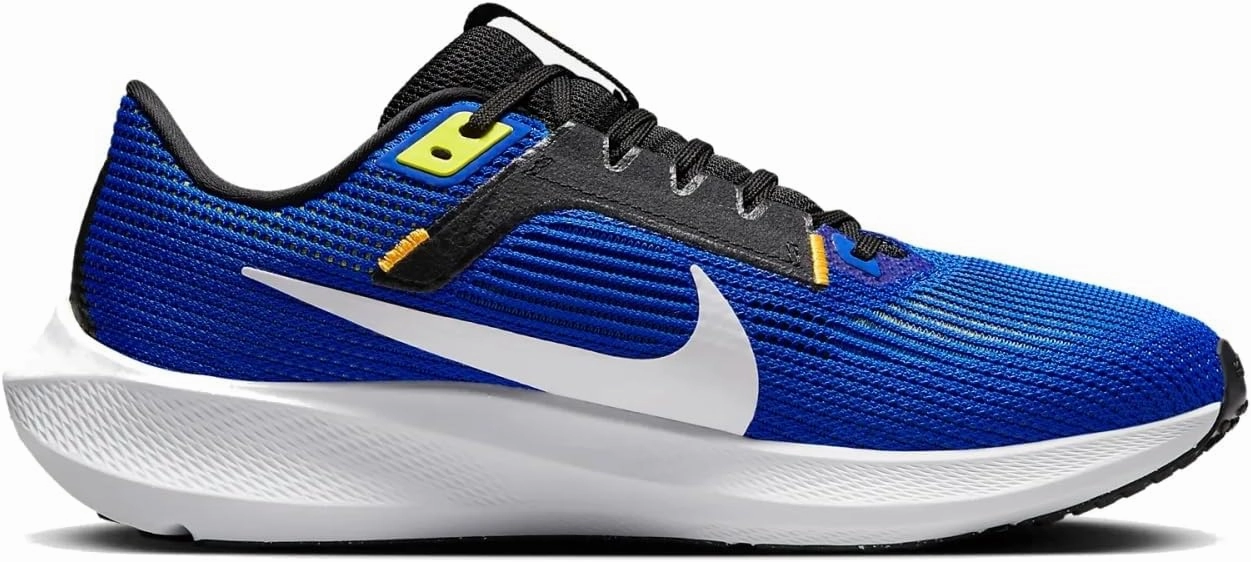 NIKE Air Zoom Pegasus 40 Mens Trainers Racer Blue/White/Black/Sundial Nike Road Cycling Shoes