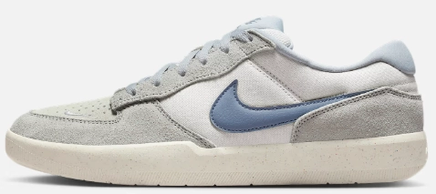 Nike SB - Force 58 Shoes | White Ashen Slate Lightest Nike Basketball Shoes