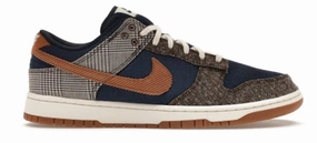Ole Miss Nike Shoes Nike Dunk Low - Tweed Midnight Navy Corduroy