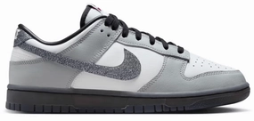 Rams Nike Shoes Nike Dunk Low LX Glitter Swoosh White Light Smoke Grey (Women's)