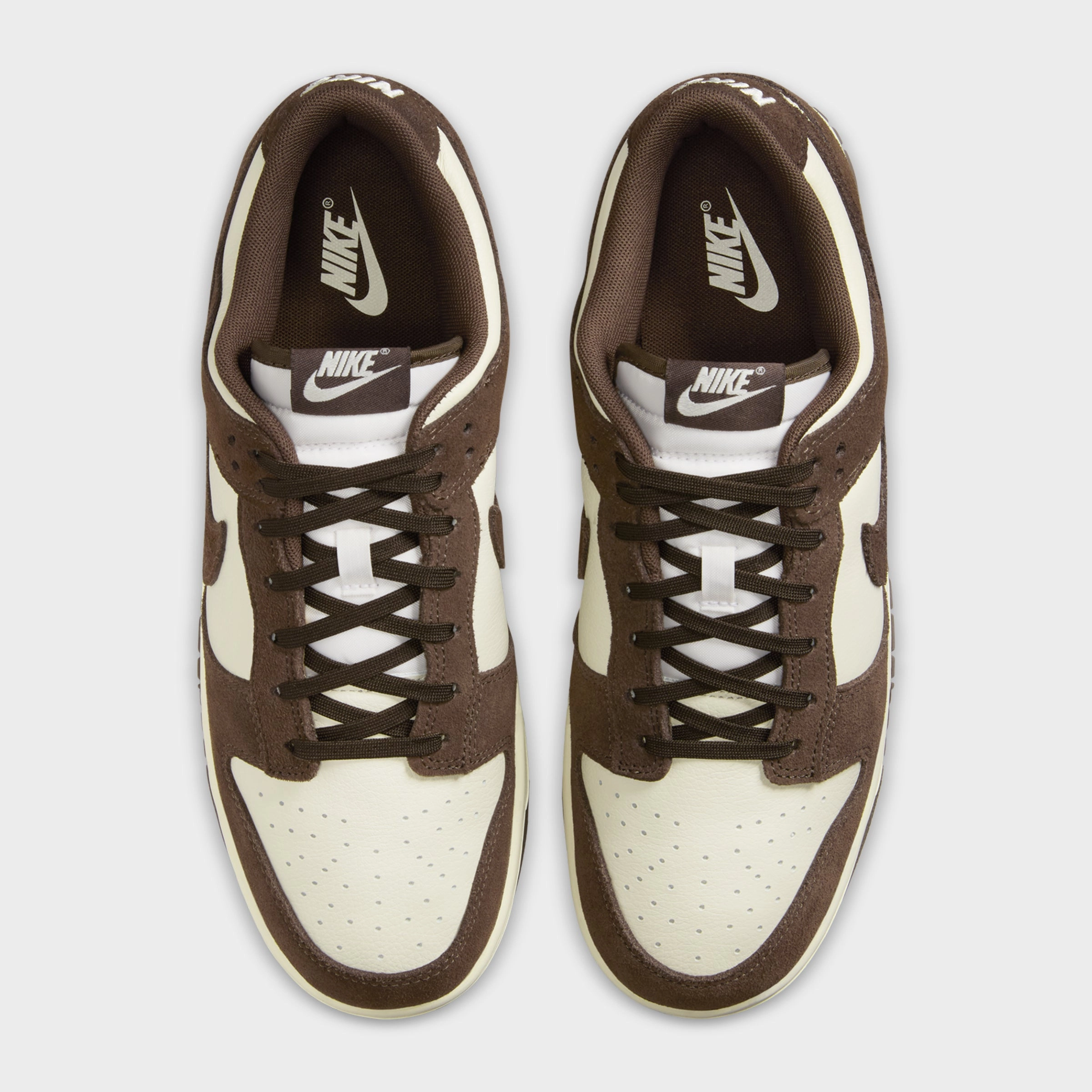 Nike Dunk Low Retro SE Pale Ivory / Baroque Brown Self Tying Shoes From Nike