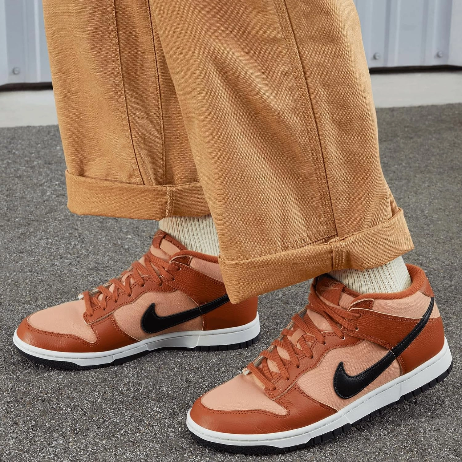 Nike Shoes Flat Bottom Nike Dunk Mid Mens Shoes