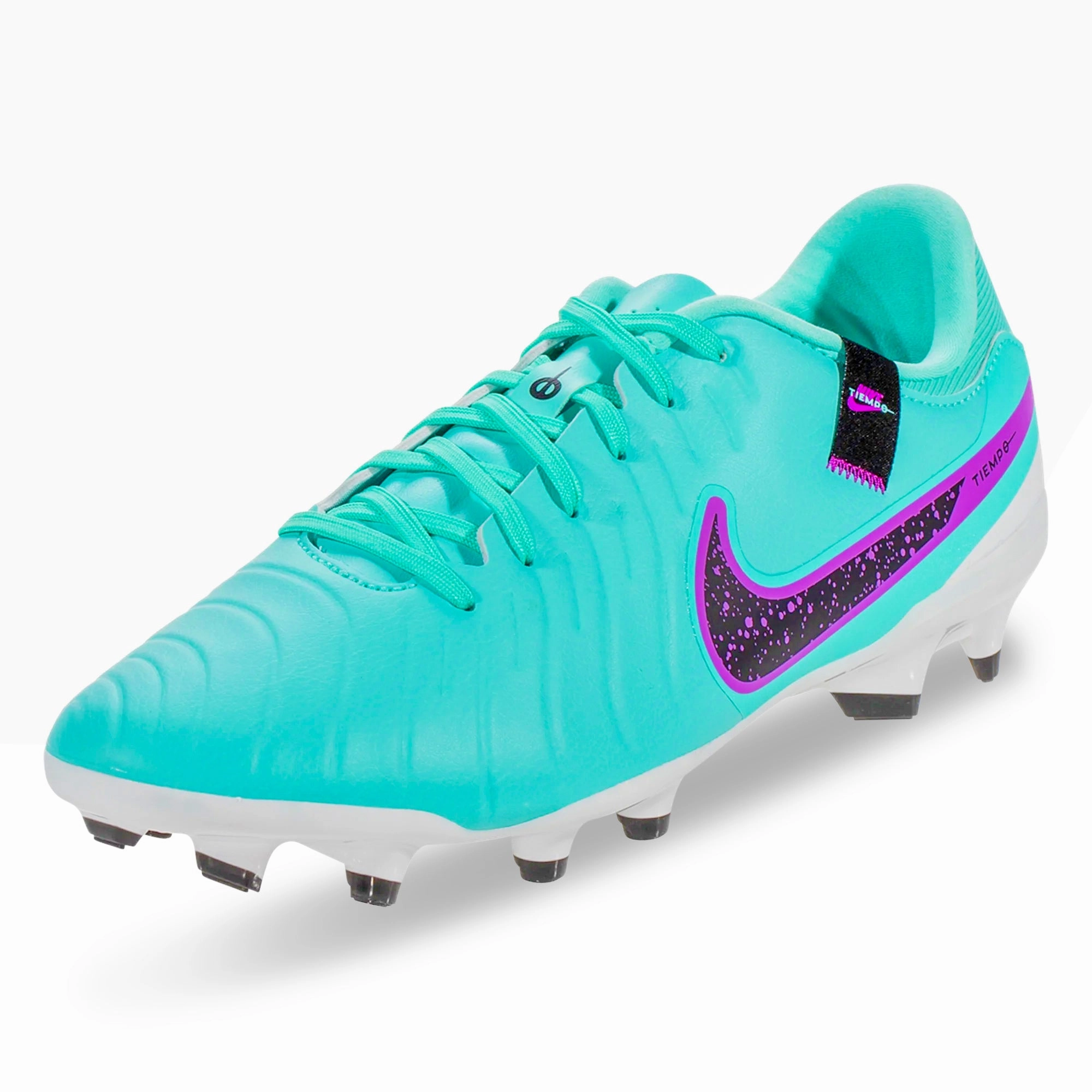 Nike Legend 10 Academy Turf Soccer Shoes (Hyper Turquoise/Fuchsia Dream) Nike Running Distance Shoes