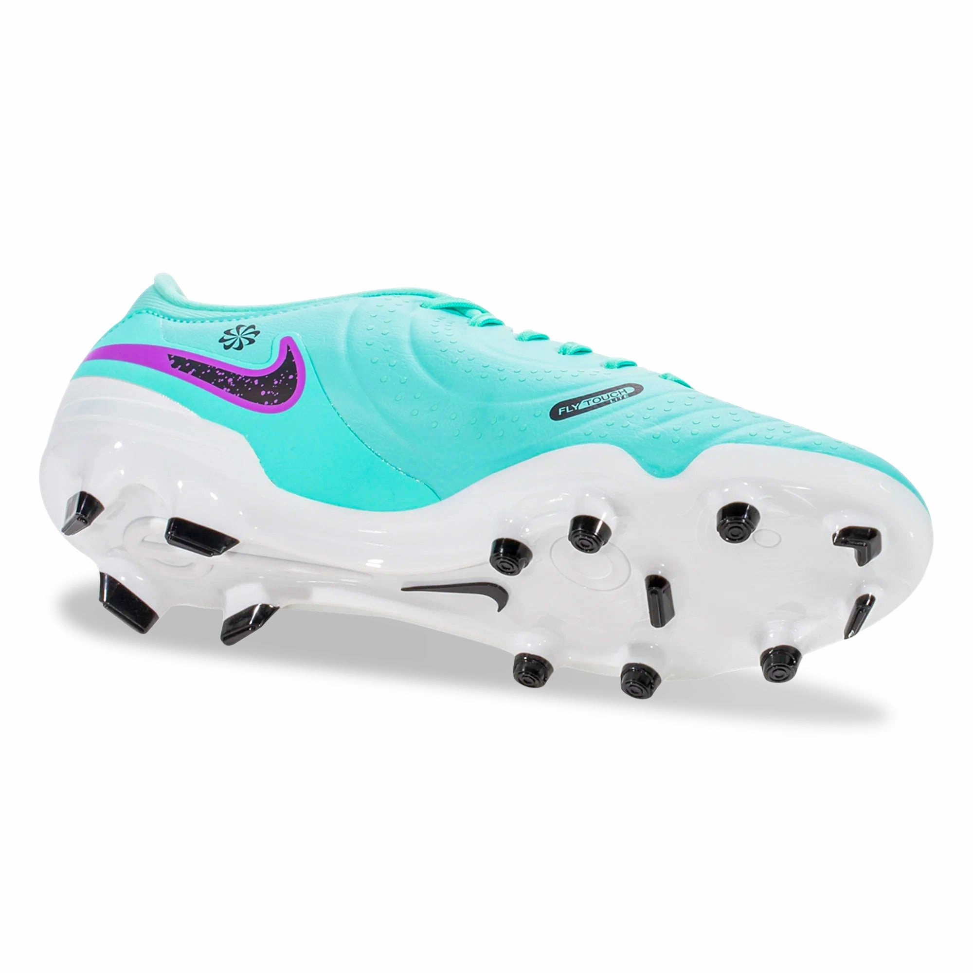 Nike Legend 10 Academy Turf Soccer Shoes (Hyper Turquoise/Fuchsia Dream) Orange Nike Golf Shoes