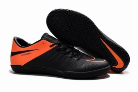 Nike Hypervenom Phelon II IC Indoor Soccer Shoes DB0016 Black Orange All Nike Shoes