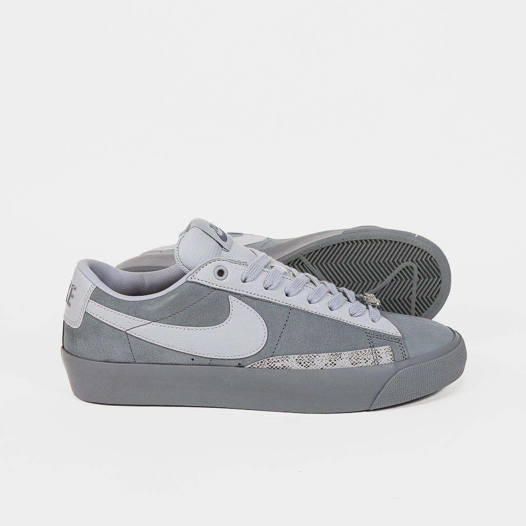 Nike SB - Blazer Low x FPAR Shoes - Cool Grey / Wolf Grey Nike Reflective Shoes