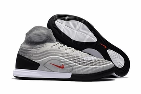 Nike MagistaX Proximo II IC Soccer Shoes Cool Grey Varsity Red Black Nike Flex Experience Shoes