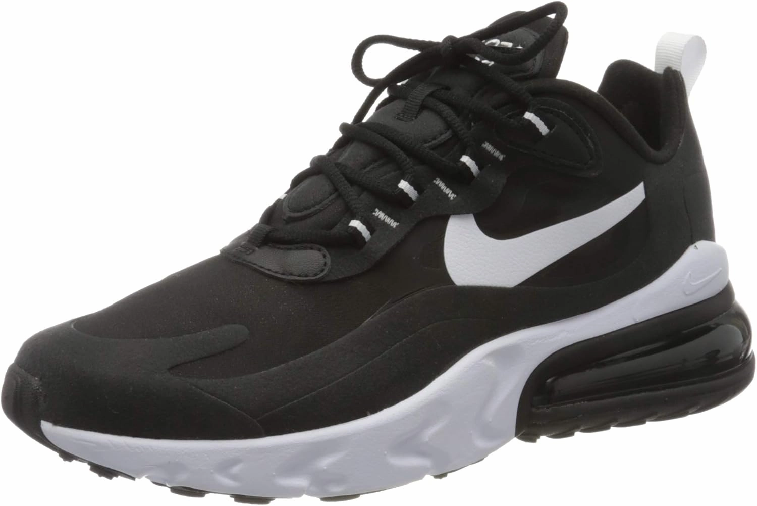 Nike Men's Air Max 270 React Black/Black-White, Black/Black/White, 11 Nike Genesis Basketball Shoes
