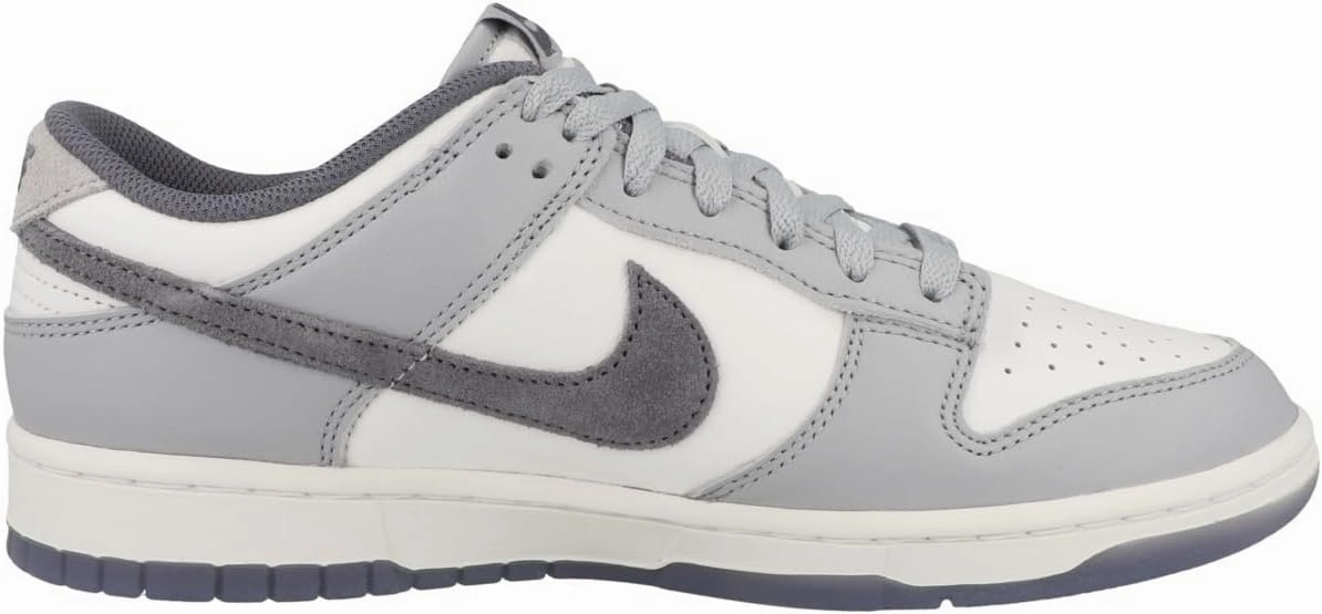 Nike Men's Dunk Low Retro SE Sneakers, White/Light Carbon/Platinum, Size 15 Nike Barefoot Running Shoes
