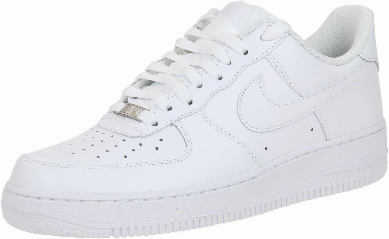 NIKE Men's Low-Top Sneakers Basketball Shoes, White, 14 Nike Gym Training Shoes