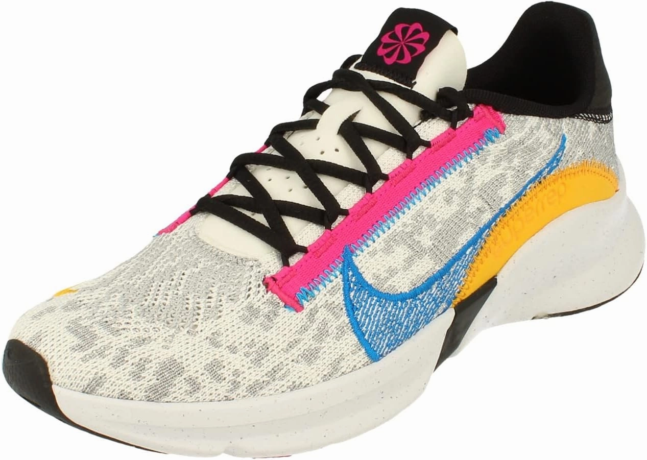 Nike Men's Superrep Go 3 Next Nature Flyknit Low, Light Smoke Grey Photo Blue White 009, 7.5 Men Fancy Nike Shoes