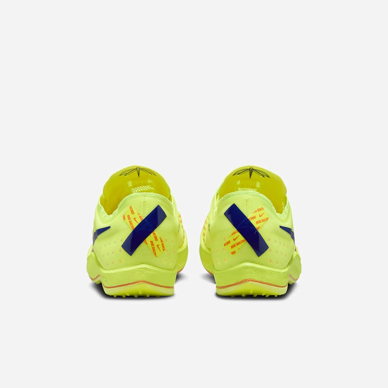 Nike Men's ZoomX Dragonfly XC Cross-Country Spikes, White/Orange/Black Summer Nike Shoes