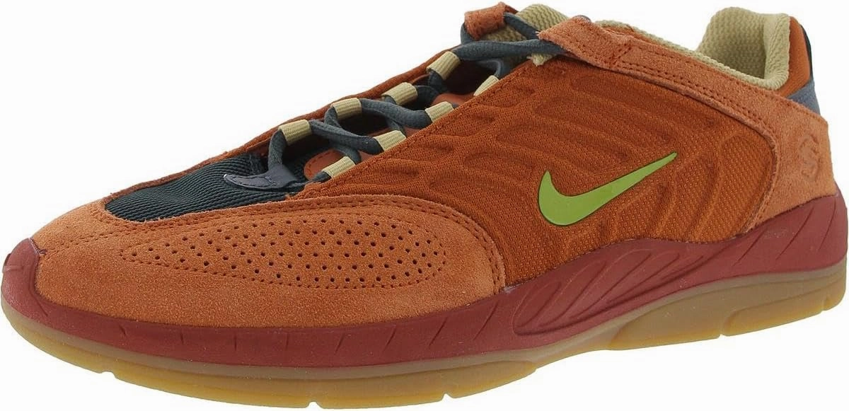 Nike Mens SB Vertebrae TE Lace-Up Running & Training Shoes Orange 9.5 Medium (D) Nike Shoes With Sock